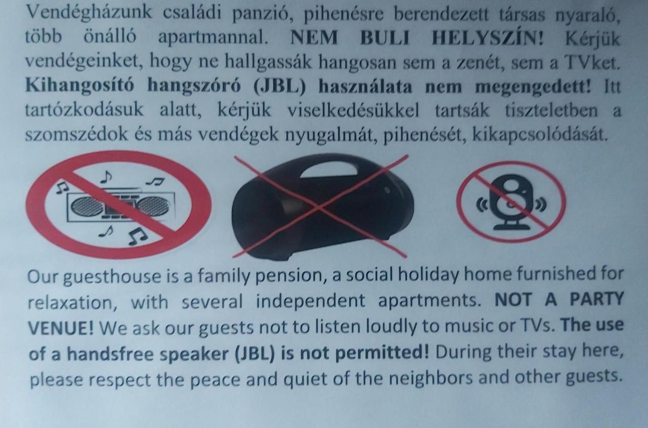 Garden Budha Relax Apartman, Parking, Bbq, Terrace Σίοφοκ Εξωτερικό φωτογραφία